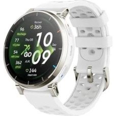 Amazfit Active 3 NFC, 45mm with Silicon Band, White EU W2558GL3N