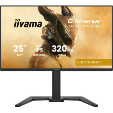 Iiyama G-Master GB2591HSU-B1 Gold Phoenix - 320Hz | Full HD | Fast IPS | 24.5" | HDMI 2.1 | DP 1.4 | HDR10 | USB-C