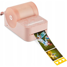 HP Drukarka etykiet HP Hp Sprocket Panorama Kolorowa Drukarka Bluetooth Do Etykiet Zdjęć Naklejek - R&oacute;żowa