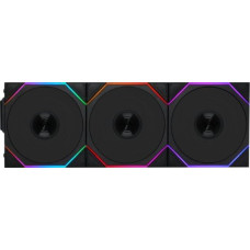 Lian Li Wentylator Lian Li UNI FAN TL Wireless 120 3-pack czarny (12TL1W3B)