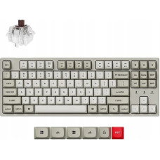 Keychron Klawiatura Keychron Klawiatura Keychron C1P 8K RGB Wireless Brown