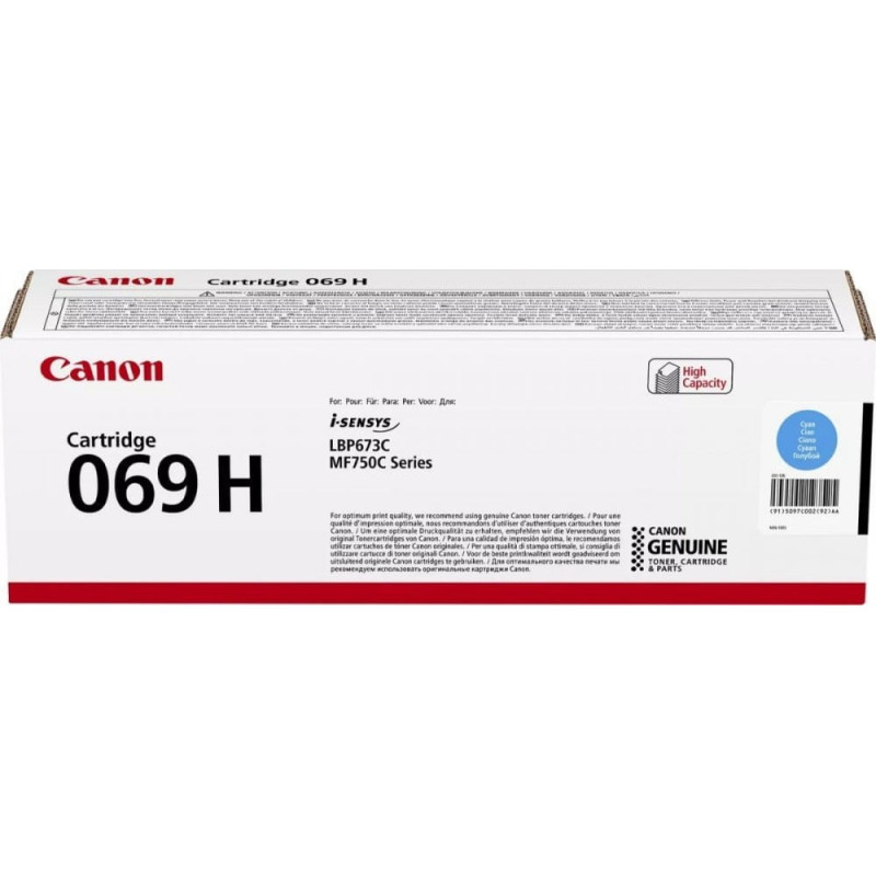 Canon Toner Canon CRG 069 błękitny XL