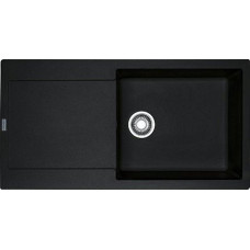 Franke Zlewozmywak Franke Zlewozmywak wpuszczany MARIS MRG 611-97/49 Fragranit onyx , odpływ zatyczkowy