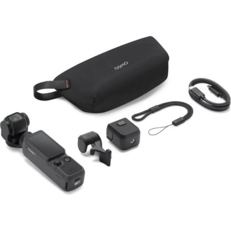 DJI Action Camera Osmo Pocket 4 Standard Combo Black EU (CP.OS.00000545.05)