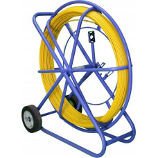 Extralink CABLE PULLING ROD 10MM 250M Pilot z wł&oacute;kna szklanego do przeciągania kabli ż&oacute;łty