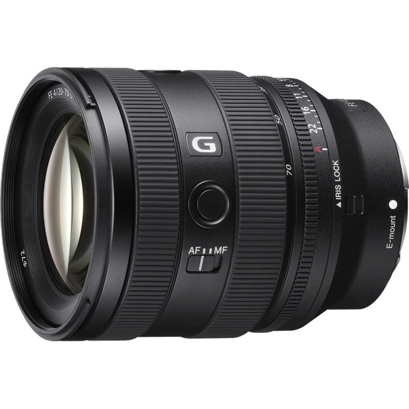 Sony Obiektyw Sony Sony FE 20-70mm F4 G Bezlusterkowiec Standardowy obiektyw zmiennoogniskowy Czarny
