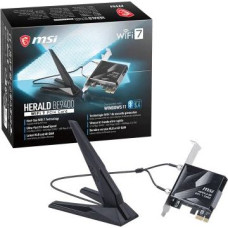 MSI Network card Herald BE9400 WiFi 7 PCIe
