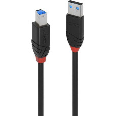 Lindy Kabel USB Lindy USB-A - USB-B 10 m Czarny (43227)