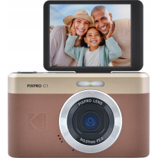 Kodak Aparat cyfrowy Kodak Kodak PIXPRO C1BN, 13 MP, 4160 x 3120 pixels, 1/3'', CMOS, Full HD, Brown