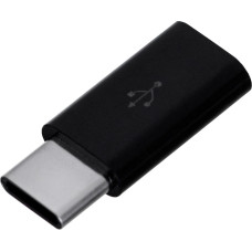 Savio AK-31 / B cable interface/gender adapter Micro USB USB 3.1 Typ C Black