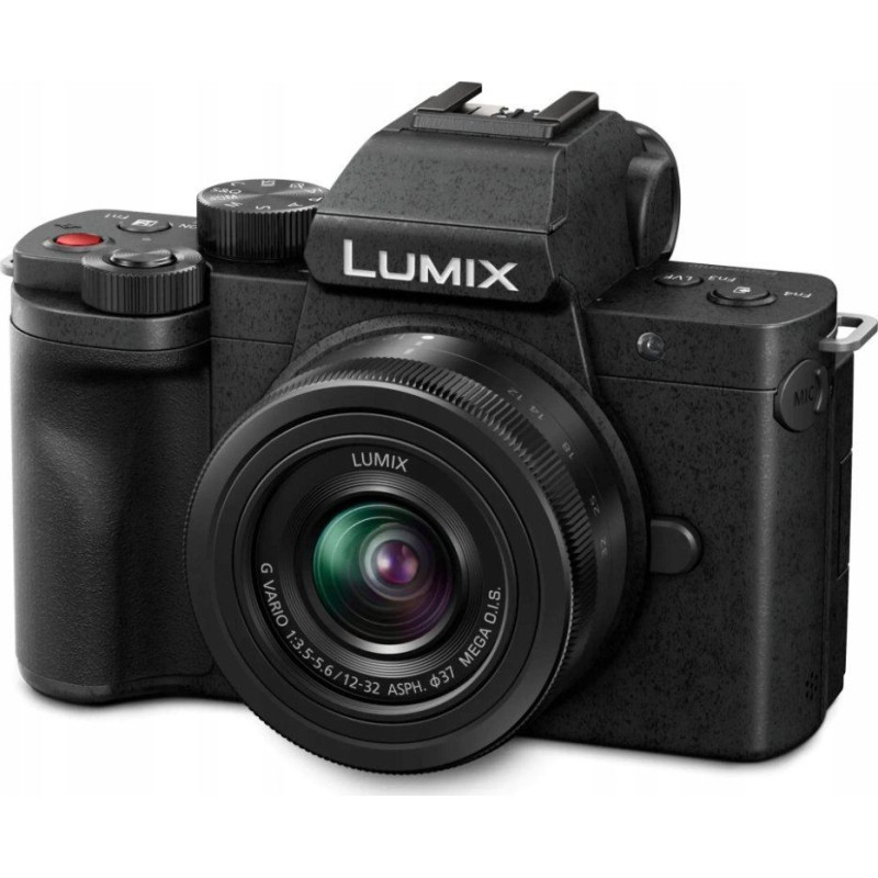 Panasonic Aparat Panasonic Lumix G100D + G Vario 12-32mm f/3.5-5.6 ASPH. Mega O.I.S. (DC-G100DKEGK)