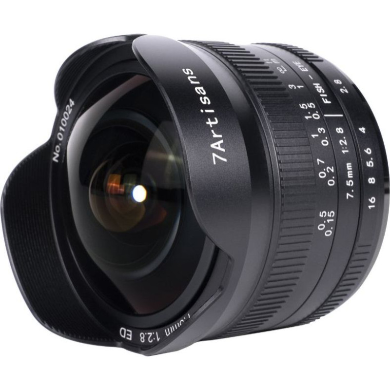 7Artisans 7.5mm F2.8 II Sony E