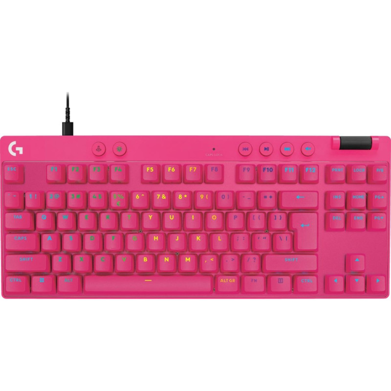 Logitech G Pro X TKL Rapid Magenta