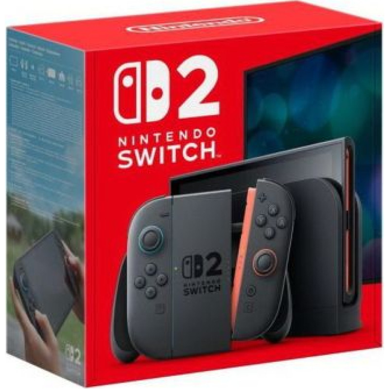Nintendo Switch 2 Console Set with Joy-Con, Black EU - ONLY BOX DAMAGE