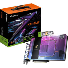 Gigabyte Karta graficzna Gigabyte AORUS GeForce RTX 5090 Xtreme Waterforce WB 32GB GDDR7 (GV-N5090AORUSX WB-32GD)