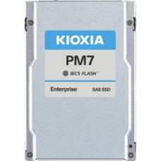Kioxia SSD PM-7R 7680GB 2.5 cala SAS 24Gbit/s DWDP 1 3D TLC BiCS Flash Enterprise SSD SED PLP