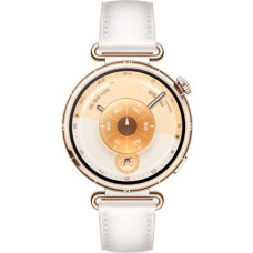 Huawei Watch GT6 41mm with White Leather Strap Light Gold EU