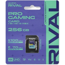 Goodram Karta GoodRam Rival MicroSDXC 256 GB Class 10 UHS-I/U3 V30 (GGSM3AA-2560R12)