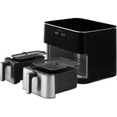 Universal Blue Frytkownica beztłuszczowa Universal Blue Instant Pot 140-0003-01-EU frytkownica Podw&oacute;jny 11 l Autonomiczny 2600 W Frytkownica na gorące powietrze Stal nierdzewna