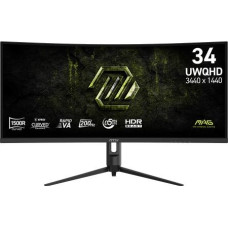 MSI Monitor 34 inches MAG 342CQRF E20 UWQHD/Curved/200Hz/black