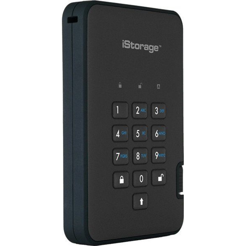Istorage Dysk zewnętrzny HDD iStorage diskAshur2 500GB Czarny (IS-DA2-256-500-B)