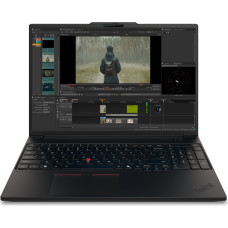 Lenovo Laptop Lenovo ThinkPad P16s Gen 5 (Intel) Intel Core Ultra 7 356H Mobilna stacja robocza 40,6 cm (16'') Ekran dotykowy WUXGA 64 GB LPDDR5x-SDRAM 1 TB SSD NVIDIA RTX PRO 1000 Blackwell Wi-Fi 7 (802.11be) Windows 11 Pro Skandynawia 
