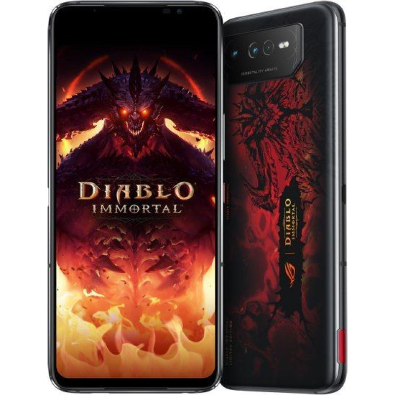 Asus Smartfon Asus ROG Phone 6 Diablo Immortal 5G 16/512GB Czarno-czerwony (90AI00B9-M002X0)