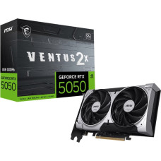 MSI GEFORCE RTX 5050 8G VENTUS 2X OC graphics card NVIDIA 8 GB GDDR6