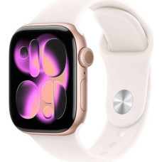 Apple Watch Series 11 (2025) GPS 42mm Rose Gold Alu Case, Light Blush Sport Band S/M EU MEU04 - ONLY BOX DAMAGE