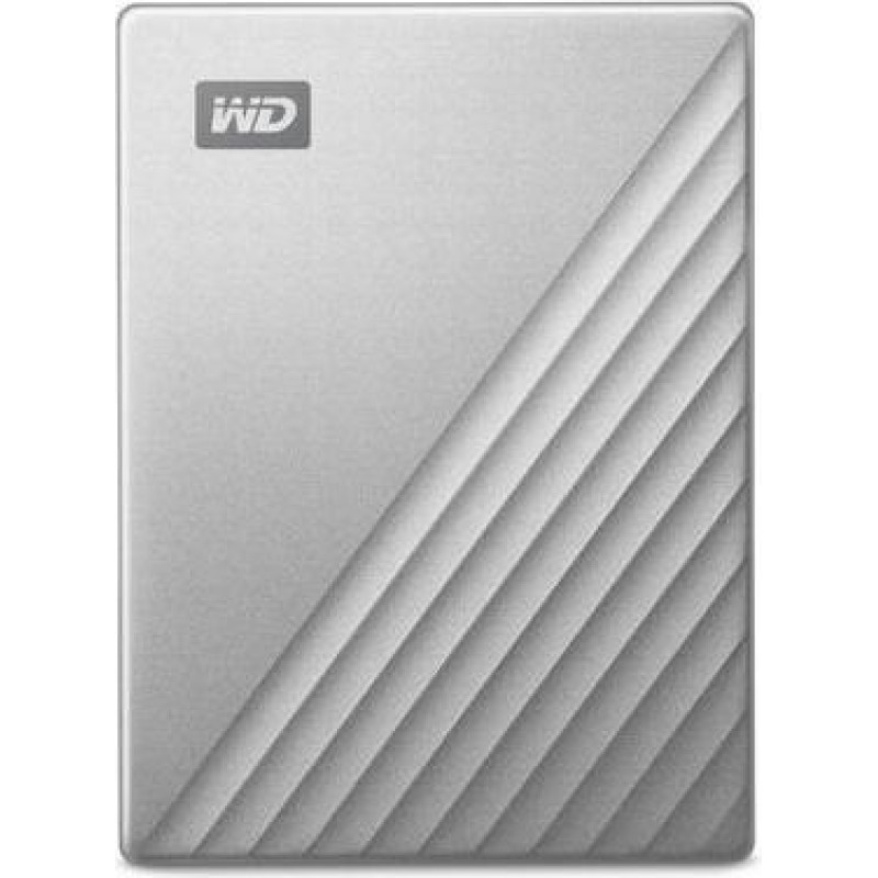WD Western Digital WDBC3C0020BSL-WESN external hard drive 2 TB USB Type-C 3.2 Gen 1 (3.1 Gen 1) Silver