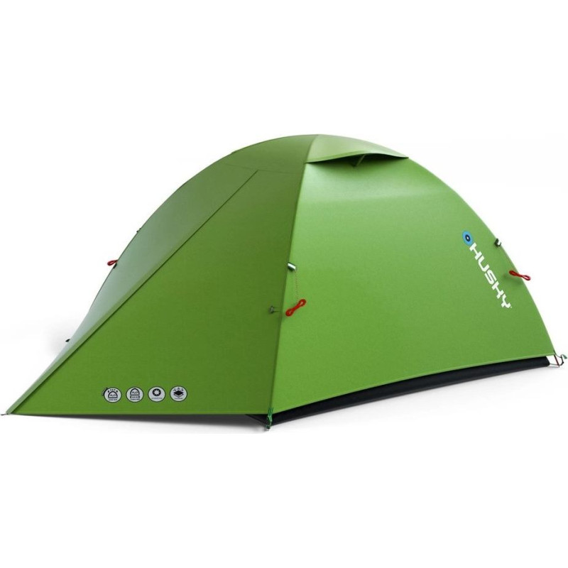 Husky SAWAJ 2 two-person trekking tent, 215 &times; 230 &times; 120 cm, 2.2 kg, green