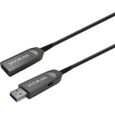 Vivolink Kabel USB VivoLink USB-A - USB-A 40 m Czarny (PROUSB3AAF40)