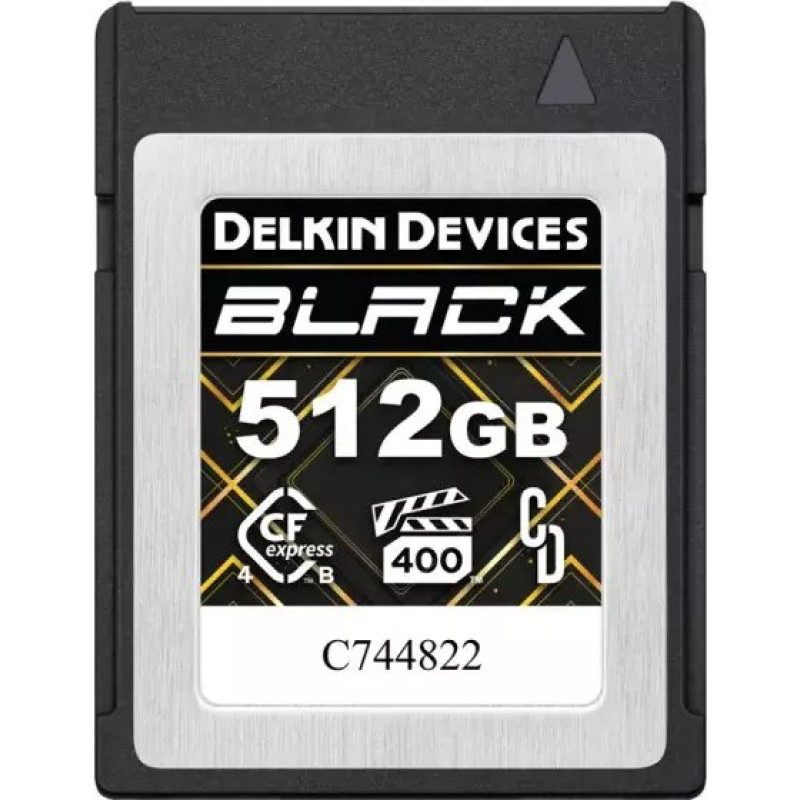 Delkin CFexpress 4.0 BLACK | Type B | R3600/W3200 (VPG400) 512GB