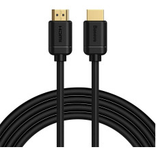 Baseus 2x HDMI 2.0 4K 60Hz Cable, 3D, HDR, 18Gbps, 3m (black)