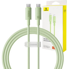 Baseus Fast Charging cable Baseus USB-C to USB-C Habitat Series 1m 100W (green)