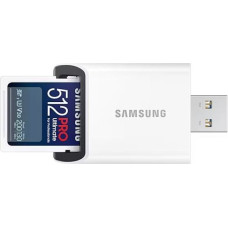 Samsung Karta pamięci sd mb-sy512sb/ww 512gb pro ultimate + czytnik