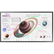 Samsung Monitor profesjonalny  wm55b flip pro 55 cali dotykowy 16h/7 350(cd/m2) 3840x2160 (uhd) flip app usb-c wi-fi/bt 3 lata on-site (lh55wmbwbgcxen)