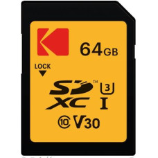 Kodak SD 64GB UHS-I U3 V30 Ultra Performance EKMSD64GXC10HPRK