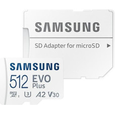 Samsung Karta pamięci microsd mb-mc512sa eu evo plus 512gb + adapter