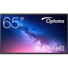 Optoma monitor interaktywny 65 cali 5653rk 8gb ram / 64 gb rom, 2x 18w speaker + 2x 8w subwoofer, 8 mikrofonów, 50-finger mutitouch, zero airgap, andr