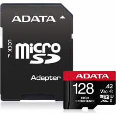 Adata Karta microsd high endurance 128gb uhs1 u3 v30 a2 100/85mb/s + adapter