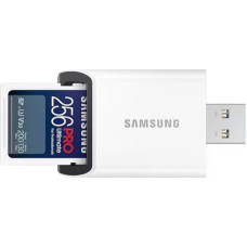 Samsung Karta pamięci sd mb-sy256sb/ww 256gb pro ultimate + czytnik