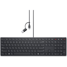 Dell KB525C keyboard Office USB QWERTY US International Black