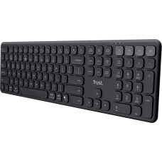 Trust Vaiya keyboard Universal USB + RF Wireless + Bluetooth US English Black
