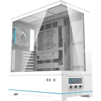 Darkflash DY451 PRO computer case (white) + 1 fan