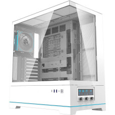 Darkflash DY451 PRO computer case (white) + 1 fan
