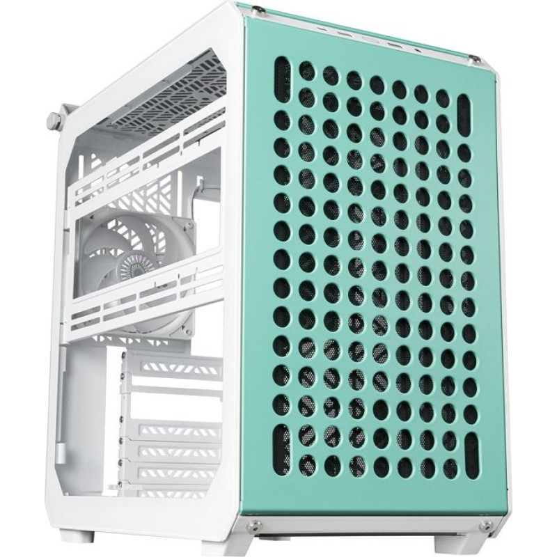 Coolermaster Cooler Master Qube 500 Flatpack Macaron computer case (green)