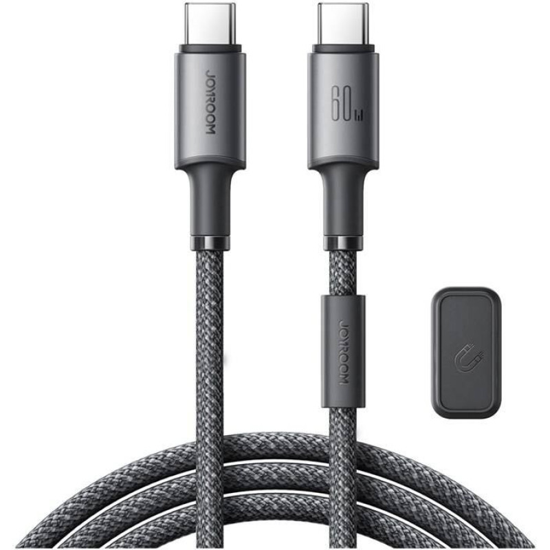 Joyroom Cable USB-C - USB-C Joyroom S-A50, 60W, 1.2m szary