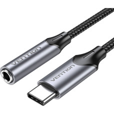 Vention Adapter Vention BGMHF USB-C M do 3.5mm Jack 1M (szary)