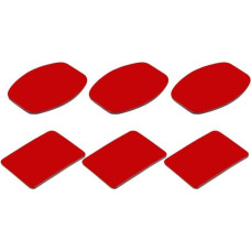 Puluz Set of 6x VHB Puluz stickers for Osmo Action / GoPro Hero / Insta360 One R.